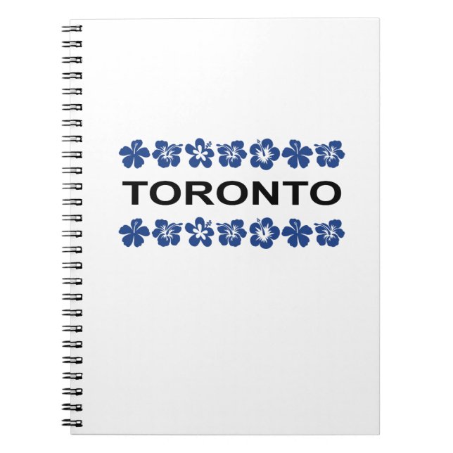 Toronto Aloha Bands Blue Light-Colour Notebook (Front)