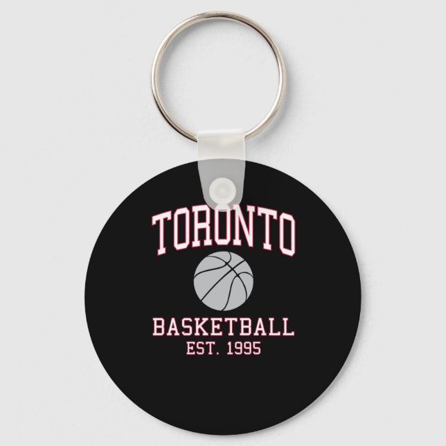 Toronto Basketball  Key Ring (Front)