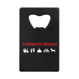 Toronto Beach Icons Dark Colour