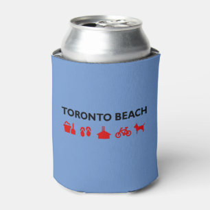 Toronto Beach Icons Light-Colour Can Cooler