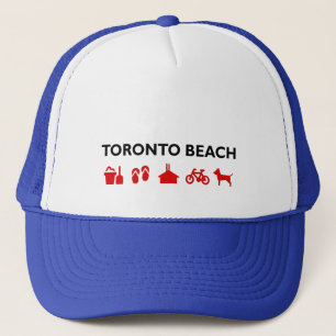 Toronto Beach Icons Light-Colour Trucker Hat