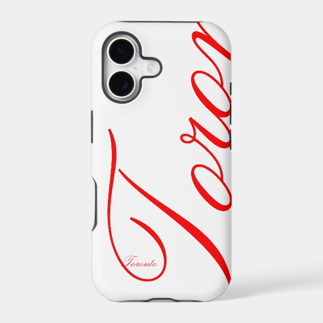 Toronto - beautiful iPhone Case (Back)