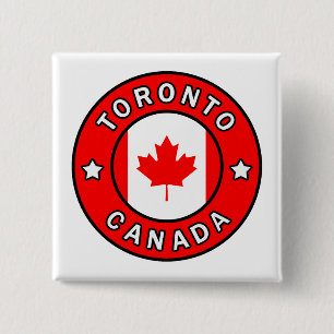 Toronto Canada 15 Cm Square Badge