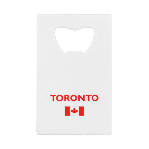 Toronto Canada Canadian Flag Dark Color