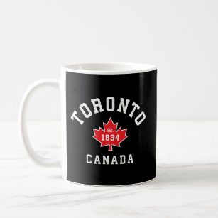 Toronto Canada Canadian Flag Maple Leaf Coffee Mug
