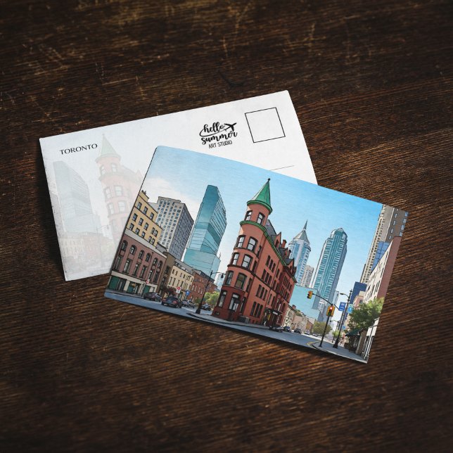 Toronto Canada Gooderham Building Postcard (Creator Uploaded)