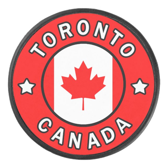 Toronto Canada Hockey Puck (Front)