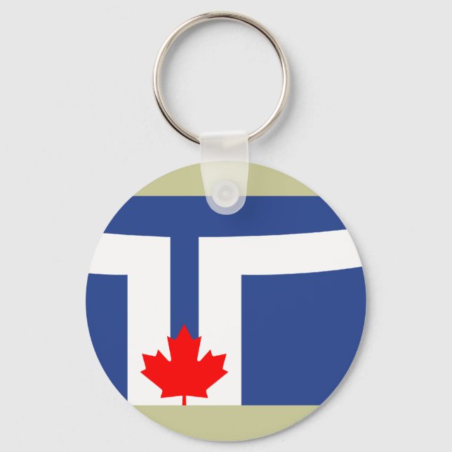 Toronto, Canada Key Ring (Front)