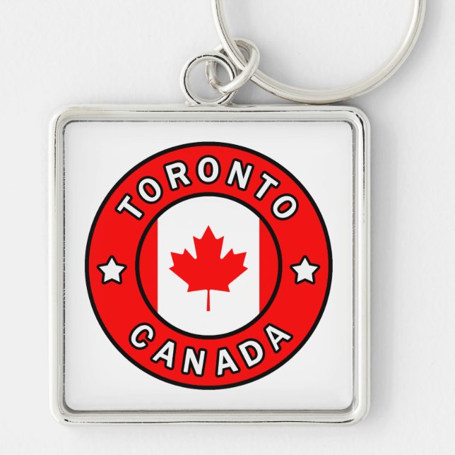 Toronto Canada Key Ring (Front)