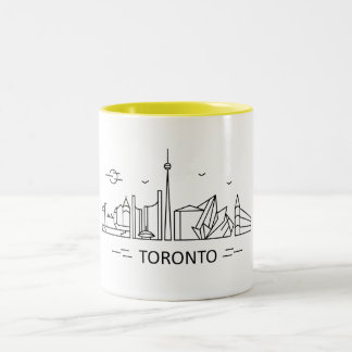 Toronto Canada Lineart Toronto mug