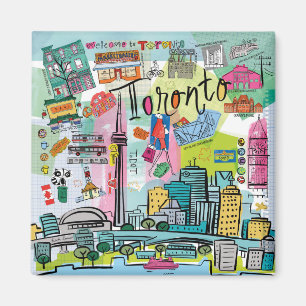 Toronto, Canada Magnet