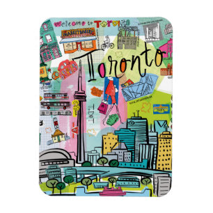 Toronto, Canada Magnet