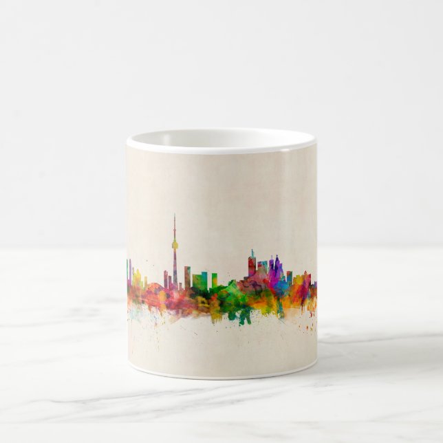 Toronto Canada Skyline Coffee Mug (Center)