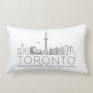 Toronto, Canada Skyline Lumbar Cushion