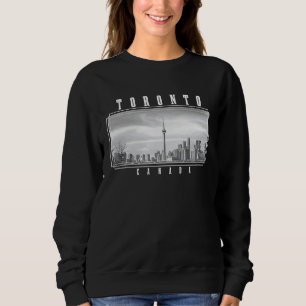 Toronto Canada Skyline Pride Vintage Canadian Sweatshirt