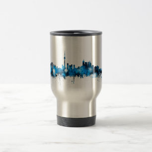 Toronto Canada Skyline Travel Mug