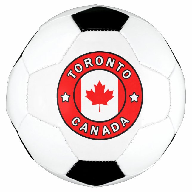 Toronto Canada Soccer Ball (Front)