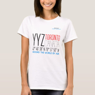 Toronto, Canada Text Art T-Shirt