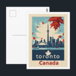 Toronto Canada Vintage Famous Travel Place Postcard<br><div class="desc">Toronto Canada  Vintage Famous Travel Place</div>