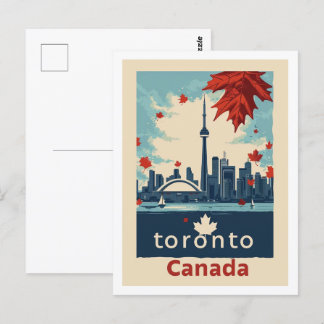 Toronto Canada Vintage Famous Travel Place Postcard