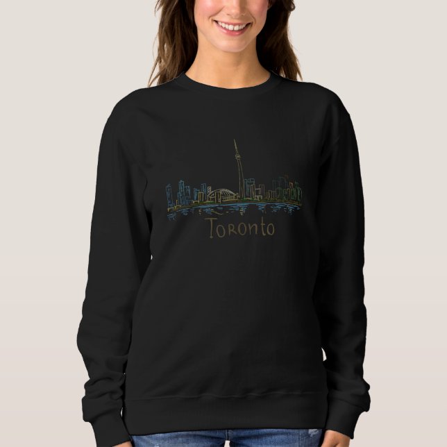 Toronto City Canada souvenir  for men women 2 Sweatshirt (Front)