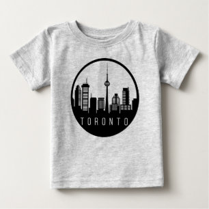 Toronto City Skyline Baby T-Shirt