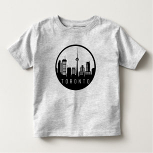 Toronto City Skyline Toddler T-Shirt