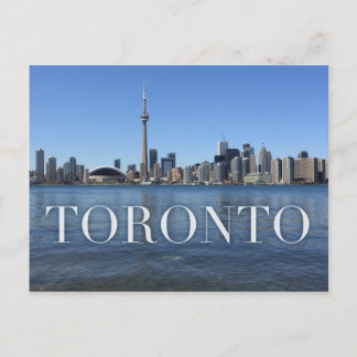 toronto cityscape postcard