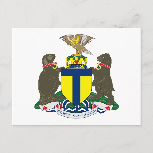 Toronto Coat of Arms Postcard (Front)