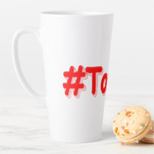 "#Toronto" Cute Design. Buy Now Latte Mug