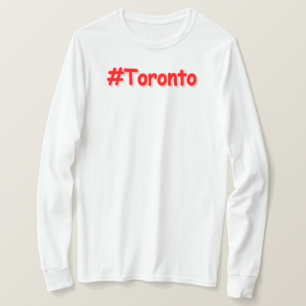 "#Toronto" Cute Design. Buy Now T-Shirt