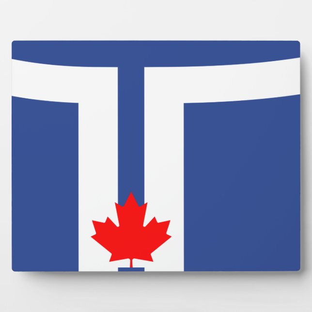 Toronto Flag Plaque (Front)
