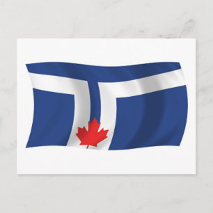 Toronto Flag Postcard