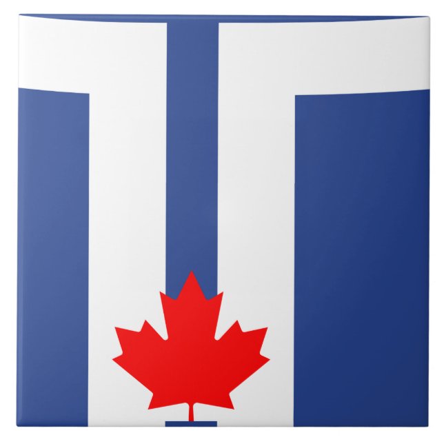Toronto Flag Tile (Front)