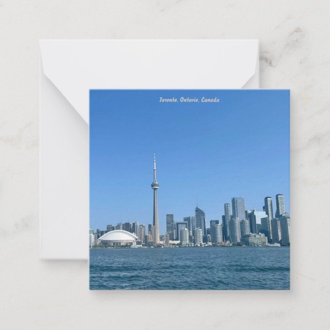 Toronto Folded Note Card (Front)