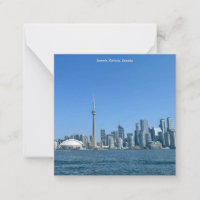 Toronto Folded Note Card