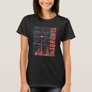 Toronto Iconic Landmarks T-Shirt