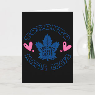 Toronto Maple Leafs Valentine Hearts Nhl Officiall Card