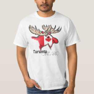 Toronto Ontario Canada local flag value tee