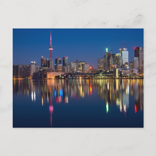 Toronto, Ontario, Canada Skyline Postcard (Front)