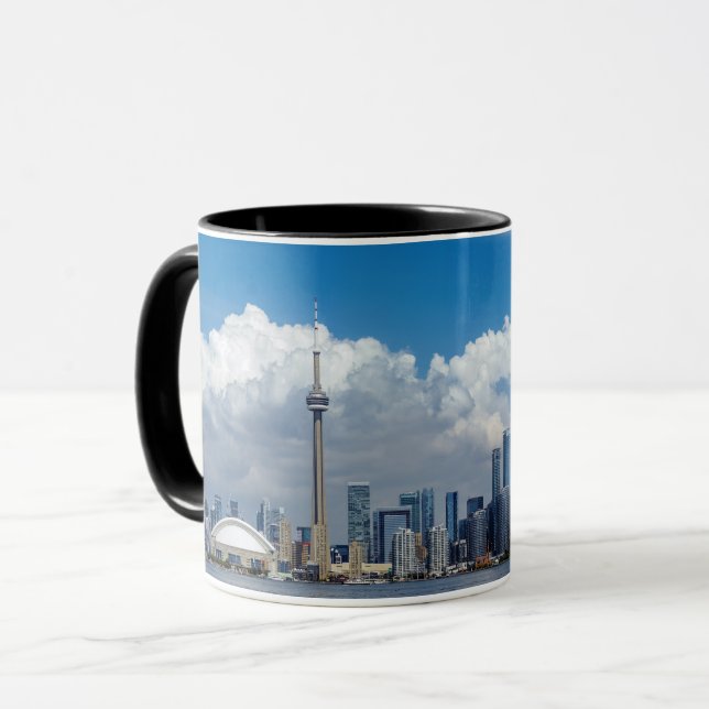 Toronto Ontario cityscape Mug (Front Left)