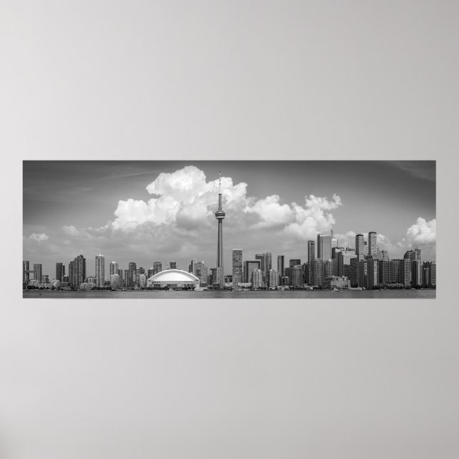 Toronto Ontario cityscape Poster (Front)