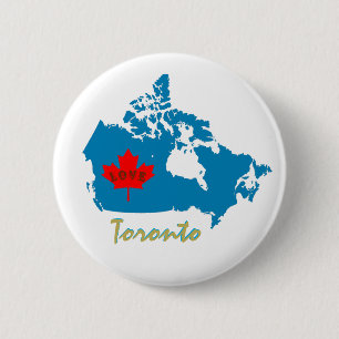Toronto Ontario Customise Canada pin button