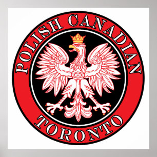 Toronto Polish Canadian Eagle Poster