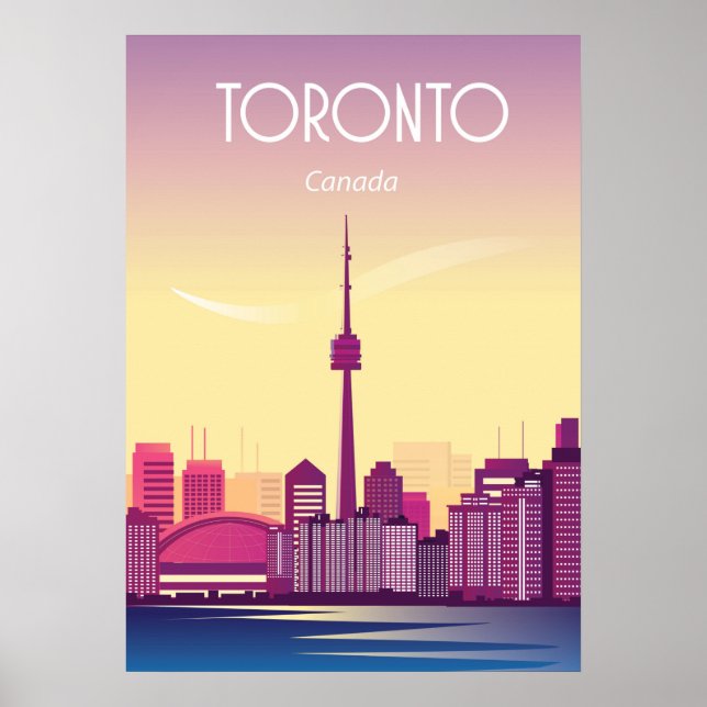 Toronto Poster - Canada Poster print   (Front)