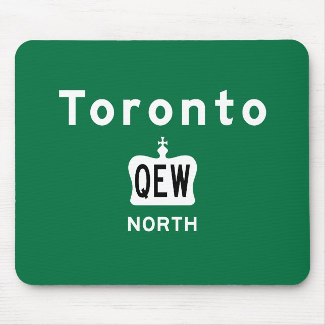 Toronto QEW Mouse Pad (Front)