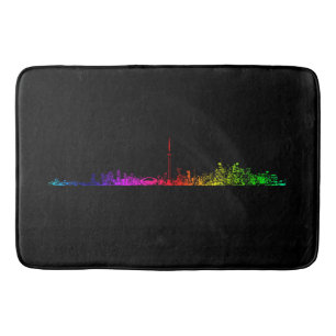 Toronto Rainbow Bath Mat