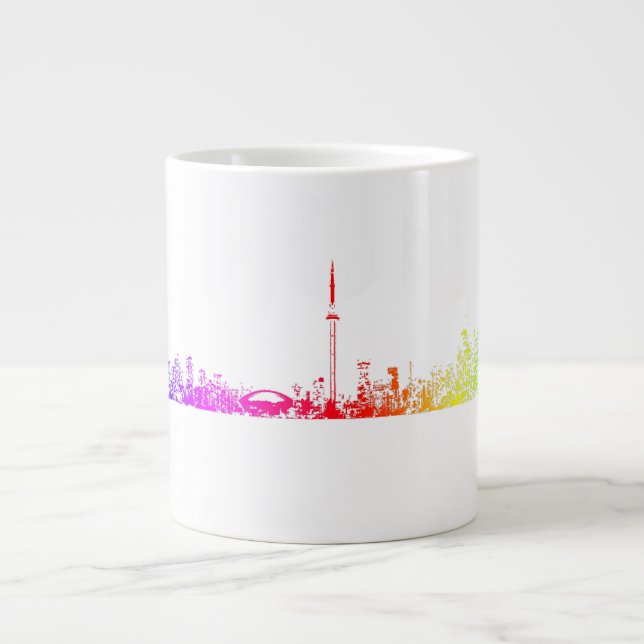 Toronto Rainbow Large Coffee Mug (Front)