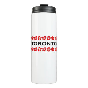 Toronto Red Aloha Bands Light-Colour Thermal Tumbler