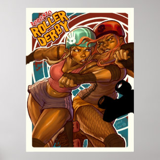 Toronto Roller Derby Poster